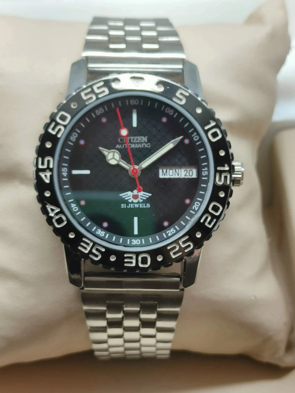 Citizen Eagle 7 Automatic Sports Watch – Refurbished Japan 21J Movement National Watches