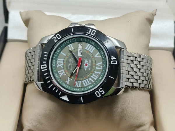 Citizen Eagle 7 Automatic Sports Watch – Restored Vintage Japan Model National Watches