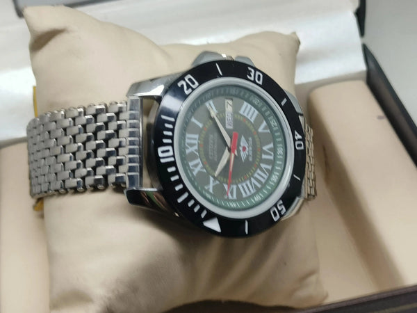 Citizen Eagle 7 Automatic Sports Watch – Restored Vintage Japan Model National Watches