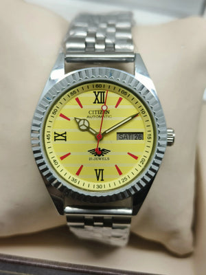 Citizen Eagle Automatic Watch – Stainless Steel Vintage Model National Watches