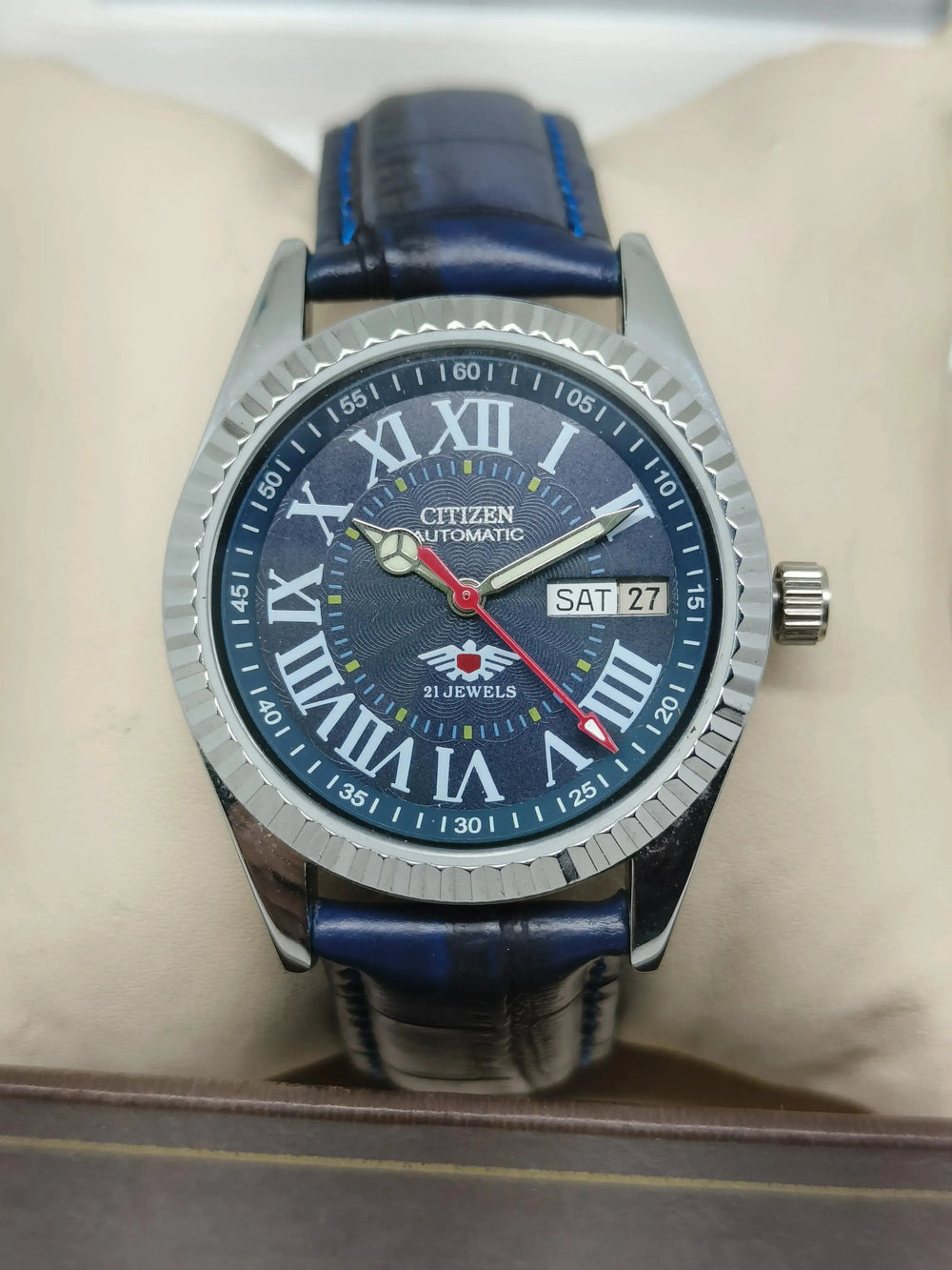 Citizen Eagle Automatic Watch – Japan Made Stainless Steel Case National Watches