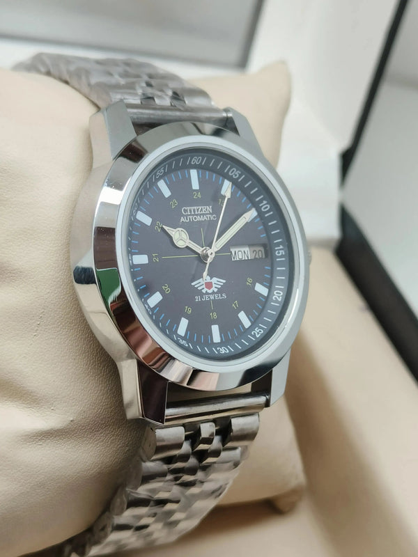 Citizen Eagle Automatic – Stainless Steel Day-Date National Watches