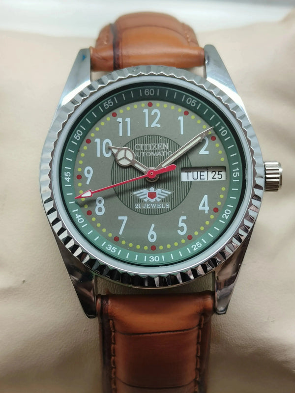 Citizen Eagle Automatic Watch – 21 Jewels Vintage Look National Watches