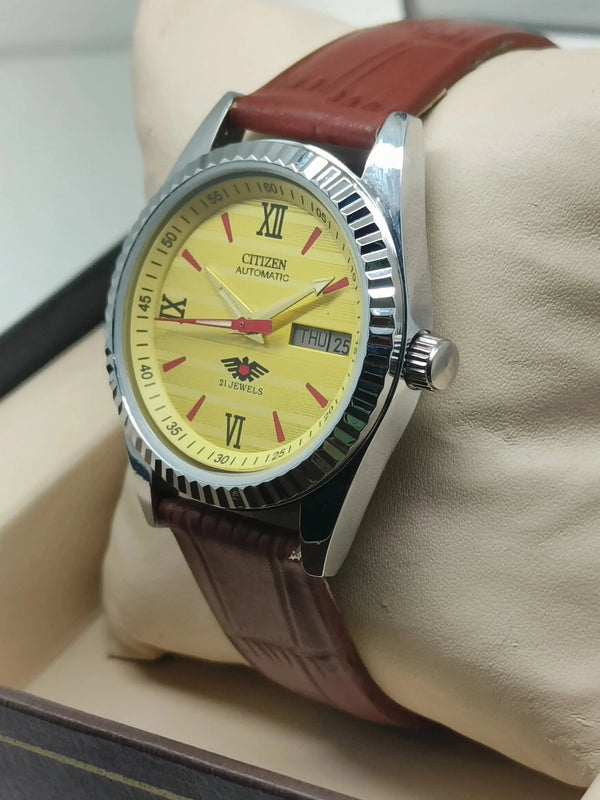 Citizen Eagle 7 Automatic – Stainless Steel Japan Vintage National Watches