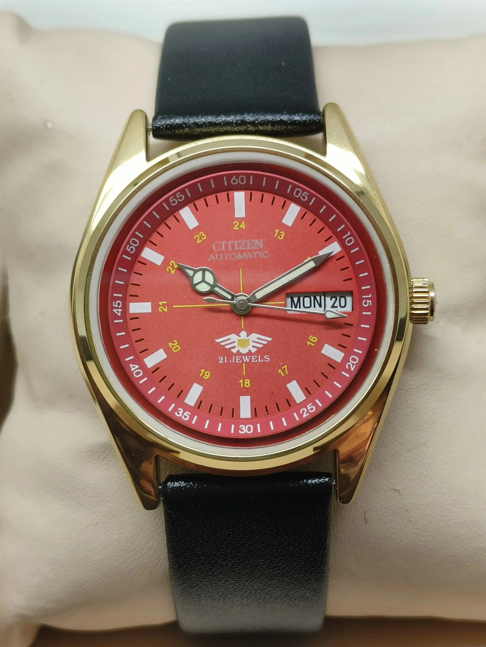 Citizen Eagle 7 Automatic – Vintage Japan Original, Day-Date Feature National Watches