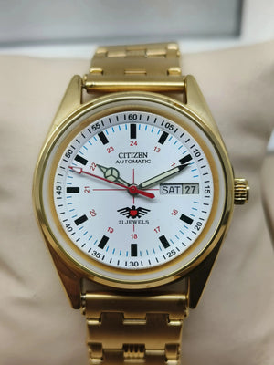 Citizen Eagle 7 Automatic Watch – 21 Jewels, Day-Date, Japan Made National Watches