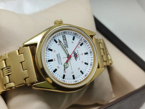 Citizen Eagle 7 Automatic Watch – 21 Jewels, Day-Date, Japan Made National Watches