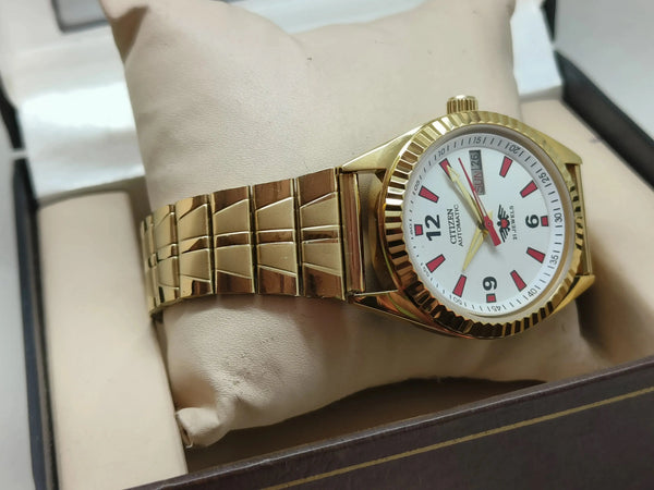 Citizen Eagle 7 Automatic Watch – Japan Made, Day-Date Stainless Steel National Watches