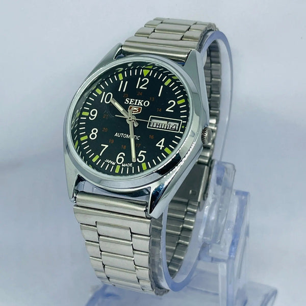 Seiko 5 Automatic Refurbished with Original Mechanical movement Classic watch National Watches