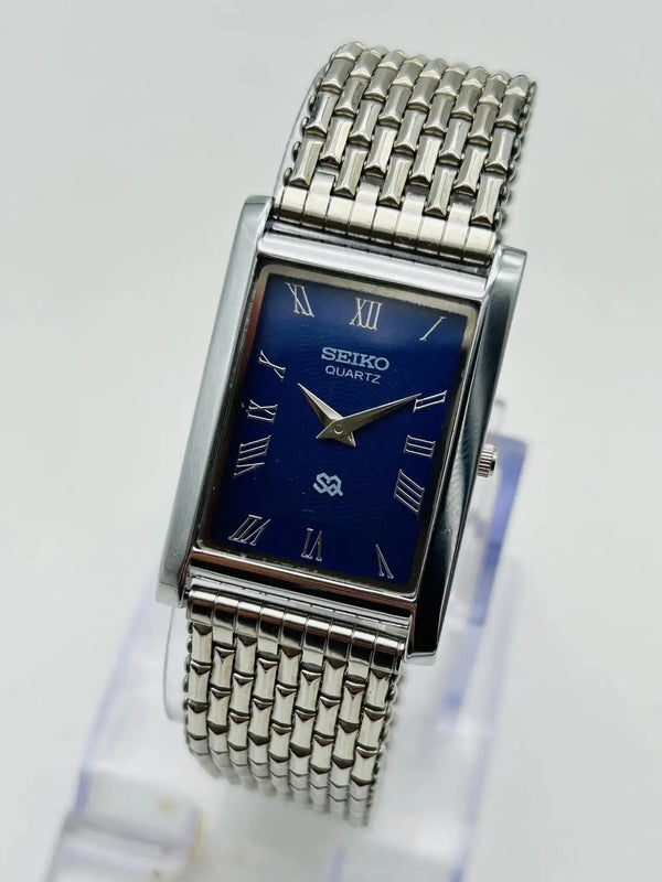 Seiko Tank Style Roman Dial Watch – Slim Classic Men Dress Watch National Watches