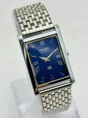 Seiko Tank Style Roman Dial Watch – Slim Classic Men Dress Watch National Watches