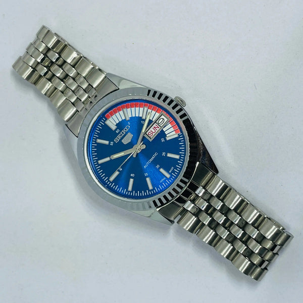 Seiko Racer Automatic Men’s Vintage Watch | Japan Movement Refurbished National Watches