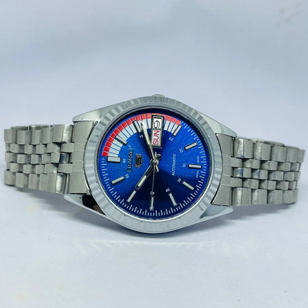 Seiko Racer Automatic Men’s Vintage Watch | Japan Movement Refurbished National Watches