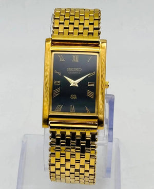 Seiko S23 Elegant Formal Watch – Classic Tank Style Quartz Men Watch National Watches