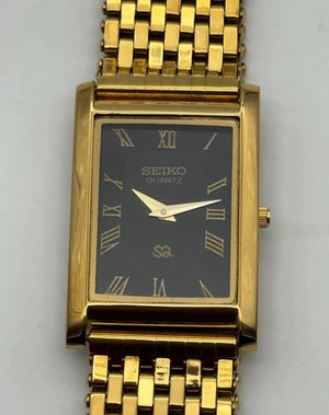 Seiko S23 Elegant Formal Watch – Classic Tank Style Quartz Men Watch National Watches